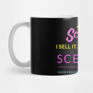 i sell it. i use it. i am scentsy independent consultant Mug